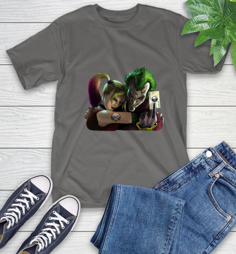 Buffalo Sabres NHL Hockey Joker Harley Quinn Suicide Squad T-Shirt 9