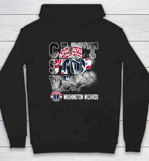 NBA Washington Wizards Basketball Can't Stop Vs Hoodie