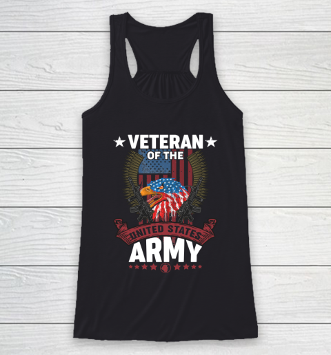 Veteran of the United States Army Racerback Tank