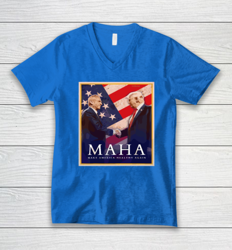 MAHA Make America Healthy Again V-Neck T-Shirt 4