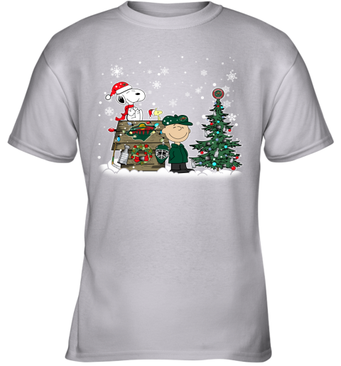 NHL Minnesota Wild Snoopy Charlie Brown Christmas Hockey Super Bowl Sports AtOKFzVxYyu youth t shirt 26 95 151514 front sport grey