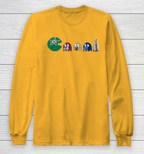 Dallas Stars x Pacman Create History For Stanley Cup Long Sleeve T-Shirt 3