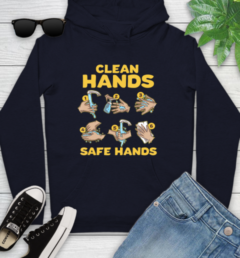 Nurse Shirt Washing Clean Hands Safe Hand Hygiene Wash Save T Shirt Youth Hoodie 3