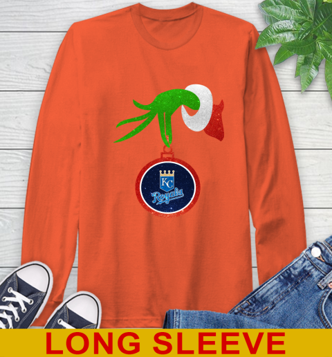 Kansas City Royals Grinch Merry Christmas MLB Baseball Long Sleeve T-Shirt 5