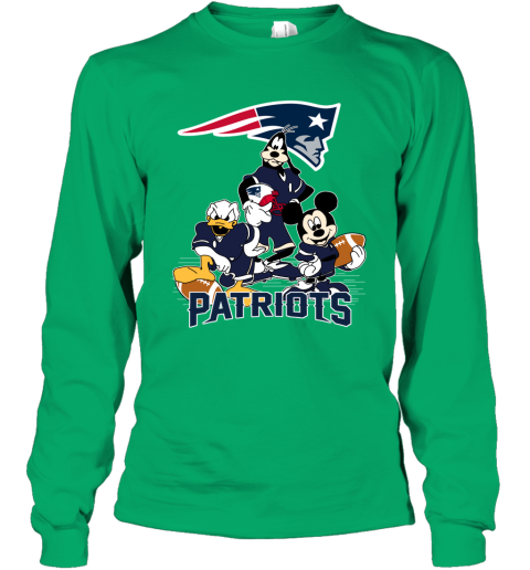 NFL New England Patriots boys long sleeve Jersey t-shirt size M