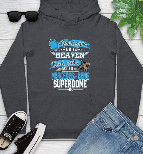 New Orleans Saints NFL Bad Girls Go To Mercedes Benz Superdome Shirt Youth Hoodie 10