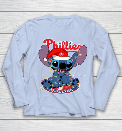 Philadelphia Phillies MLB noel stitch Baseball Christmas Youth Long Sleeve 5