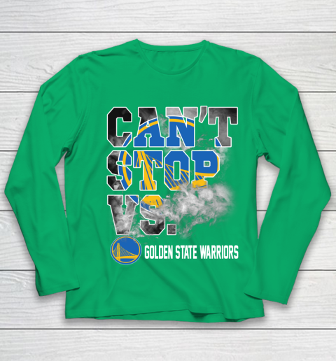 NBA Golden State Warriors Basketball Can't Stop Vs Youth Long Sleeve 4