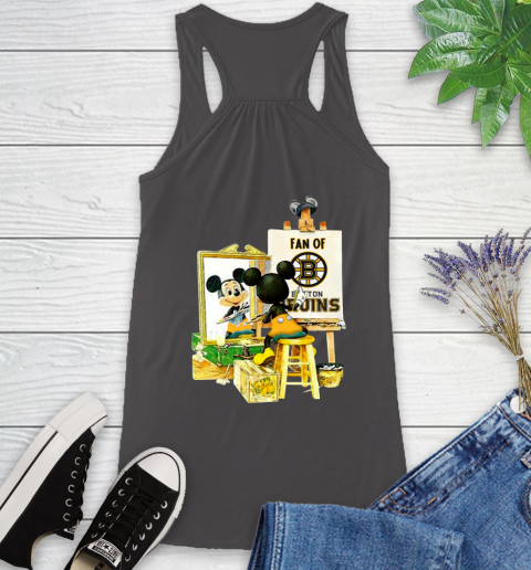NHL Hockey Boston Bruins Mickey Drawing Shirt 45