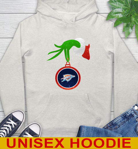 Oklahoma City Thunder Grinch Merry Christmas NBA Basketball Hoodie 12
