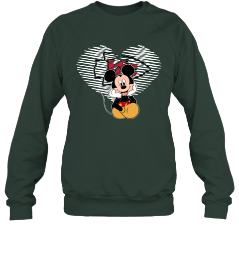 NFL Kansas City Chiefs The Heart Mickey Mouse Disney Football T Shirt 1H9nO6xFy0q sweatshirt 35 95 151514 front forest