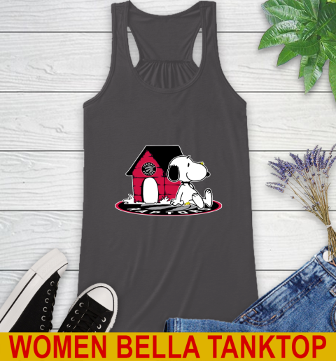 NBA Basketball Toronto Raptors Snoopy The Peanuts Movie Shirt Racerback Tank 12