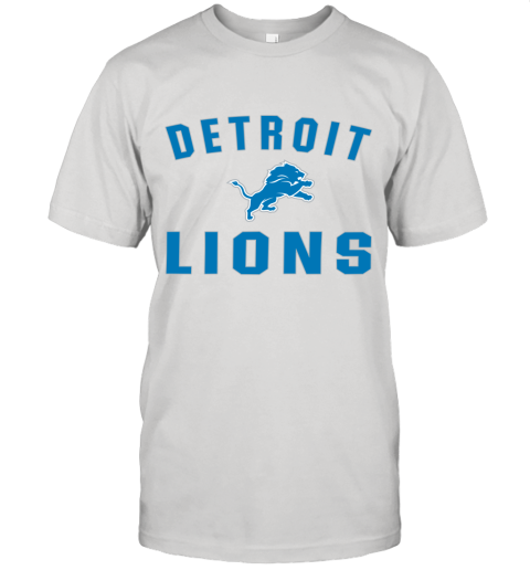 Detroit Lions NFL Line by Fanatics Branded Blue Vintage Victory Unisex Jersey Tee