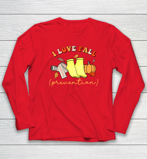 I Love Fall (Prevention) Long Sleeve T-Shirt 6