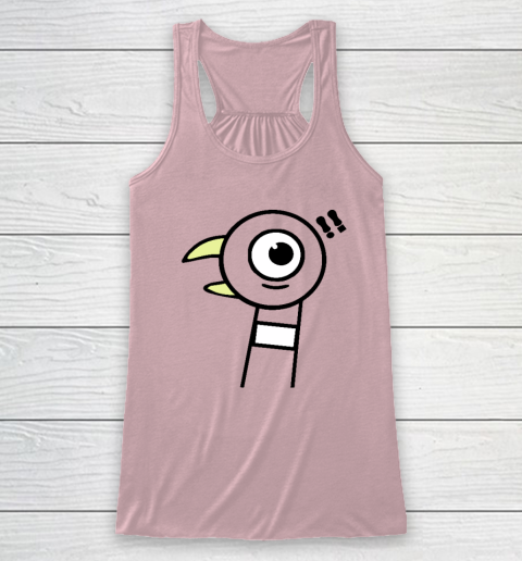 This Is My Book Character Costume Funny Pigeon Reading Day Racerback Tank 4