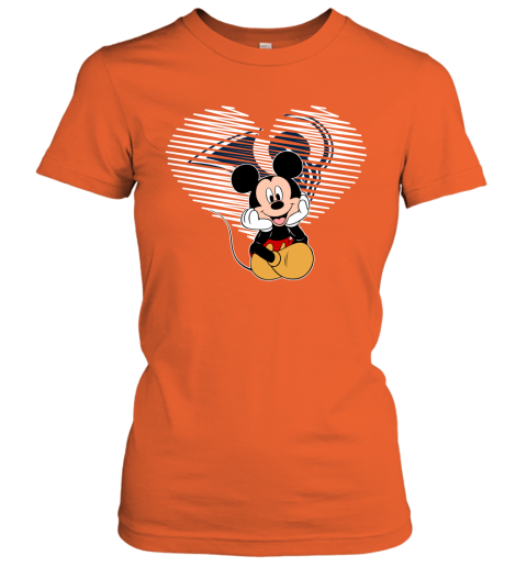 NFL Los Angeles Rams The Heart Mickey Mouse Disney Football T Shirt nSHywKInA9x ladies t shirt 20 95 151514 front orange