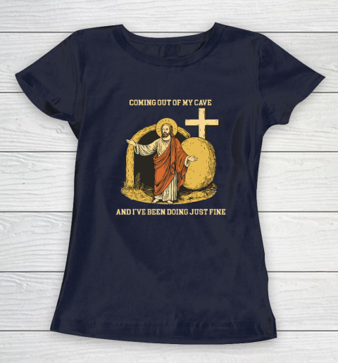 Coming Out Of My Cave Jesus Women's T-Shirt 2