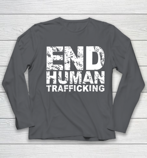 End Human Trafficking Shirt Youth Long Sleeve 6