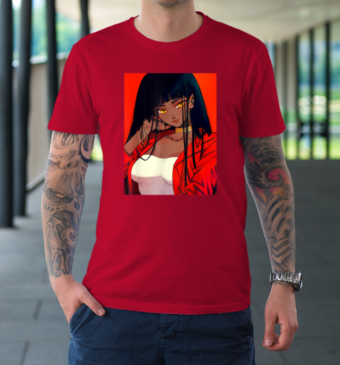 Red sale shirt anime