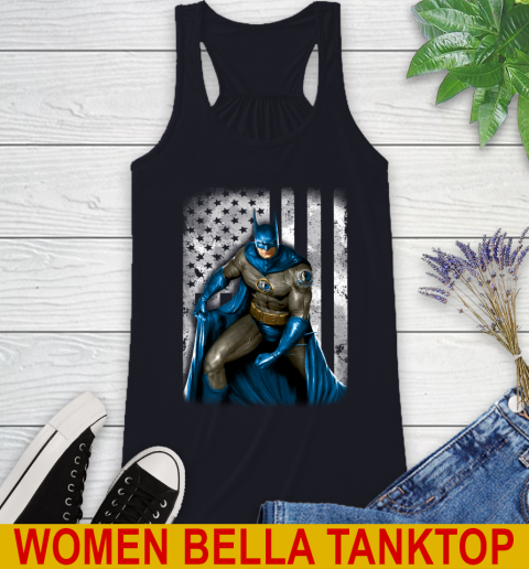 Dallas Mavericks NBA Basketball Batman DC American Flag Shirt Racerback Tank 8