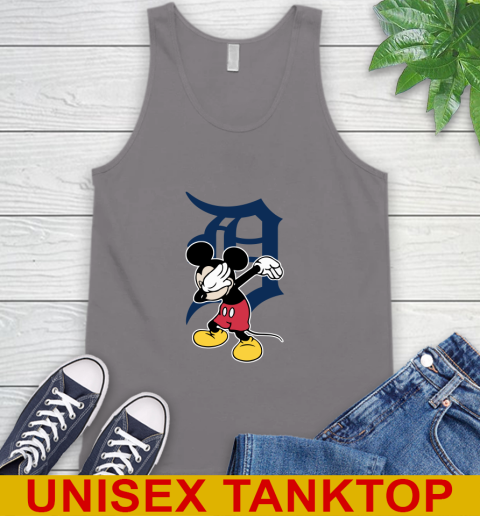 Detroit Tigers MLB Baseball Dabbing Mickey Disney Sports Tank Top 8 Detroit Tigers MLB Baseball Dabbing Mickey Disney Sports Tank Top - Image 8