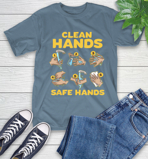 Nurse Shirt Washing Clean Hands Safe Hand Hygiene Wash Save T Shirt T-Shirt 9