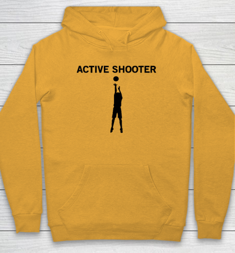 Active Shooter Basketball Lovers Hoodie 2