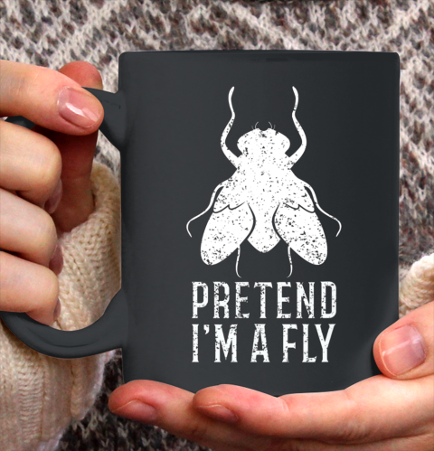 Pretend I m a Fly Funny Halloween Gift Ceramic Mug 11oz