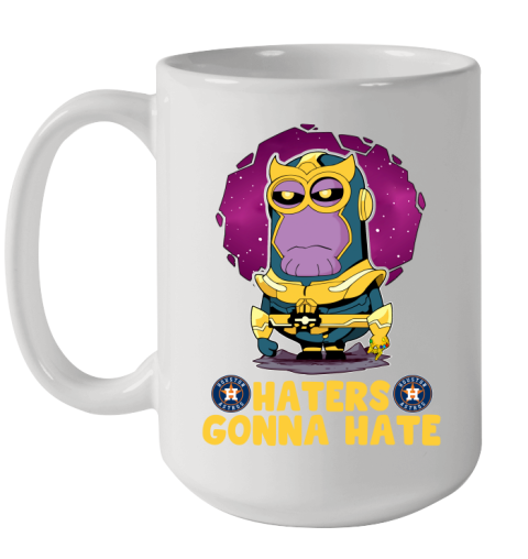 MLB Baseball Houston Astros Haters Gonna Hate Thanos Minion Marvel Shirt Ceramic Mug 15oz