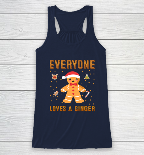 Everyone Loves A Ginger Funny Christmas Racerback Tank 8
