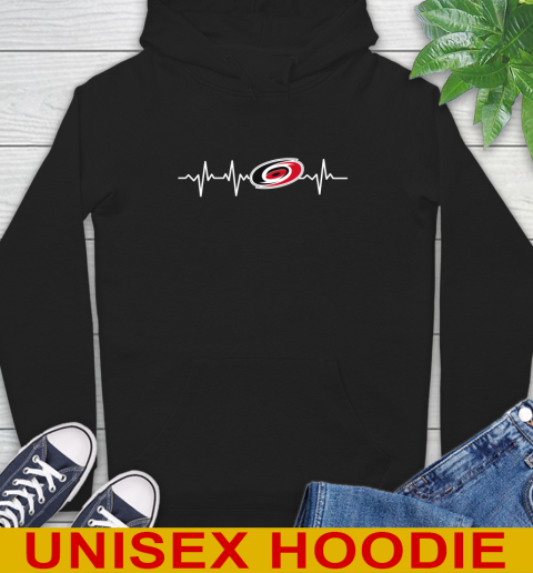 Carolina Hurricanes NHL Hockey Heart Beat Shirt Hoodie