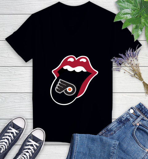 Philadelphia Flyers NHL Hockey Lips I Root For My Team Adoring Fan 78