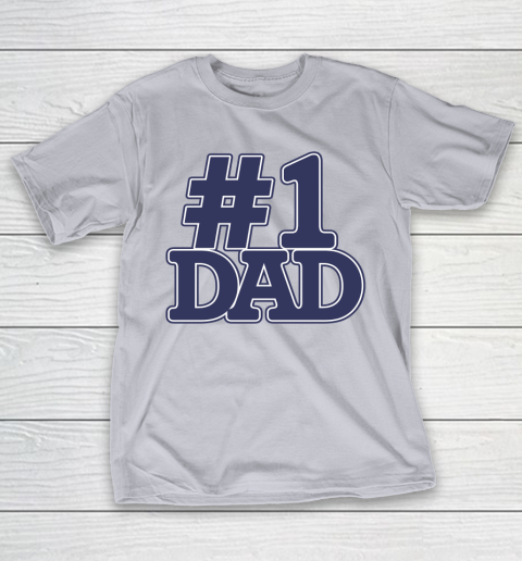 #1 Dad Father's Day T-Shirt 4