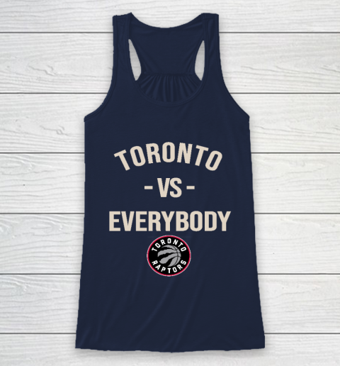 Toronto Raptors Vs Everybody Racerback Tank 8