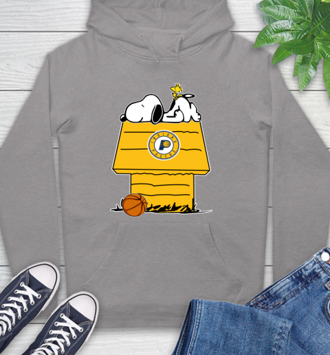 Indiana Pacers NBA Basketball Snoopy Woodstock The Peanuts Movie Hoodie 6