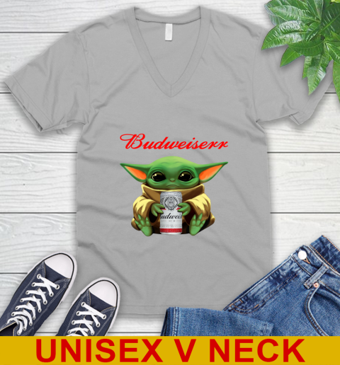 Star Wars Baby Yoda Hugs Budweiser Beer Shirt 52