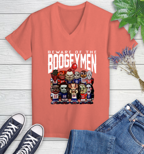 Boogeymen Patriots Women's V-Neck T-Shirt 6