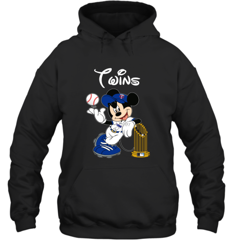 Minnesota Twins Mickey Taking The Trophy MLB 2018 Hoodie