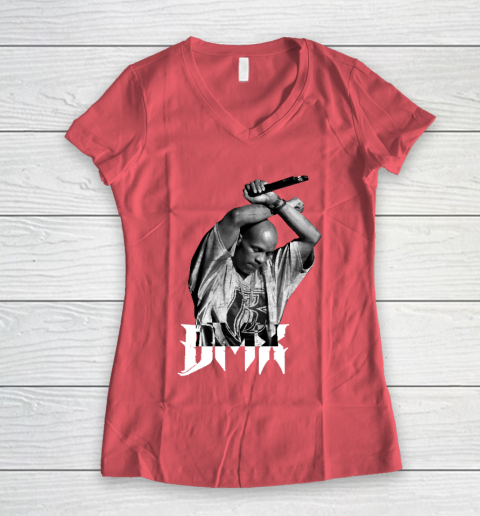 DMX vintage rap Women's V-Neck T-Shirt 4
