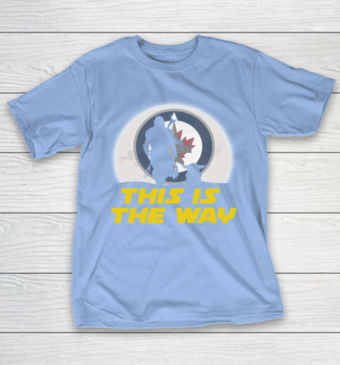 Winnipeg Jets NHL Ice Hockey Star Wars Yoda And Mandalorian This Is The Way T-Shirt 10