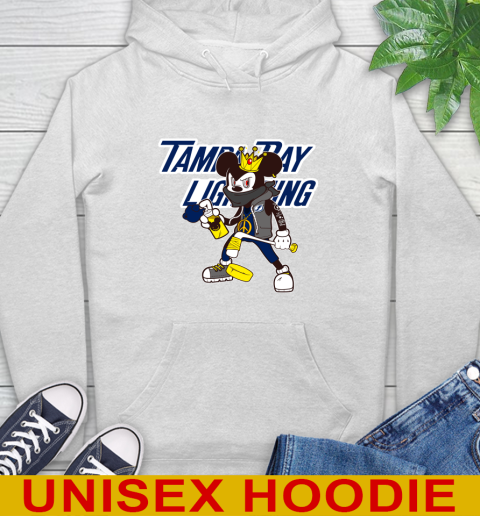 Tampa Bay Lightning NHL Hockey Mickey Peace Sign Sports Hoodie