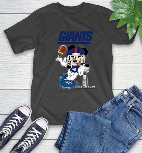 NFL newyork giants Mickey Mouse Disney Super Bowl Football T Shirt T-Shirt 2