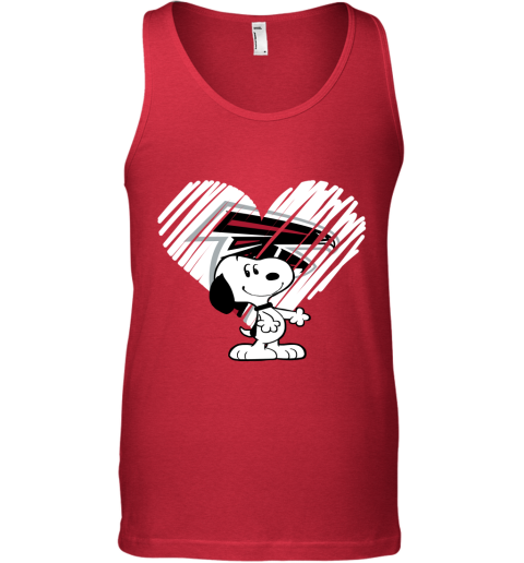 bqn4 a happy christmas with atlanta falcons snoopy unisex tank 17 front red