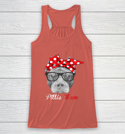 Dog Mom Shirt Pittie Mom Shirt for Pitbull Dog Lovers Mothers Day Racerback Tank 3
