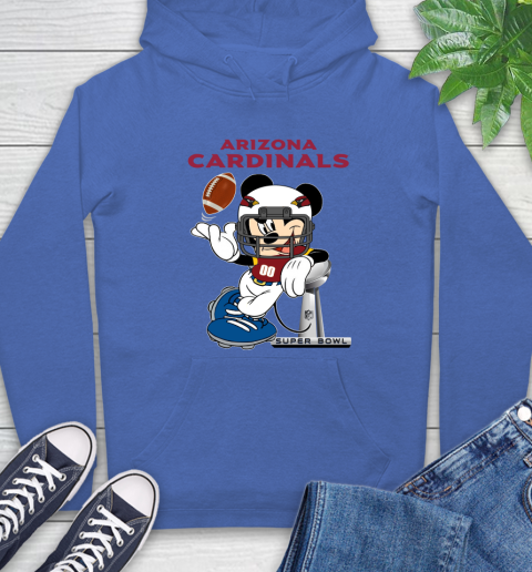NFL Arizona Cardinals Mickey Mouse Disney Super Bowl Football T Shirt Hoodie 9