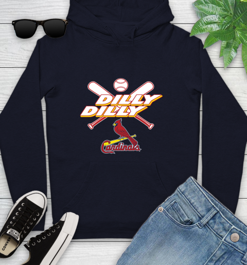 MLB St.Louis Cardinals Dilly Dilly Baseball Sports Youth Hoodie 4