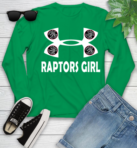 NBA Toronto Raptors Girl Under Armour Basketball Sports Youth Long Sleeve 7