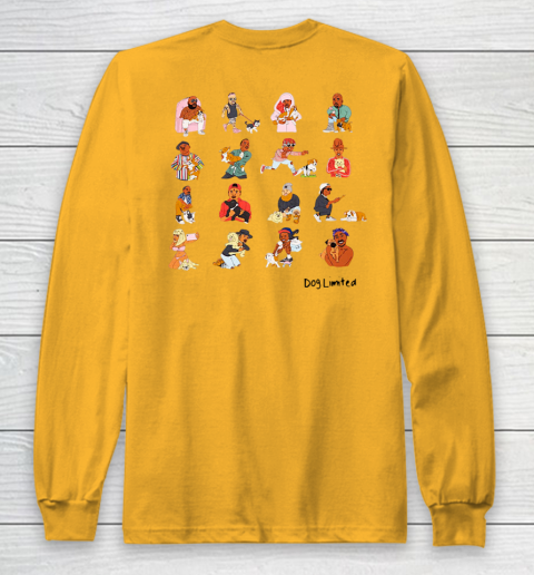 Rappers With Puppies Front and Back Long Sleeve T-Shirt 11