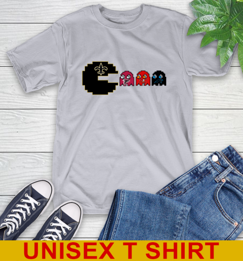 New Orleans Saints NFL Football Pac Man Champion T-Shirt 6