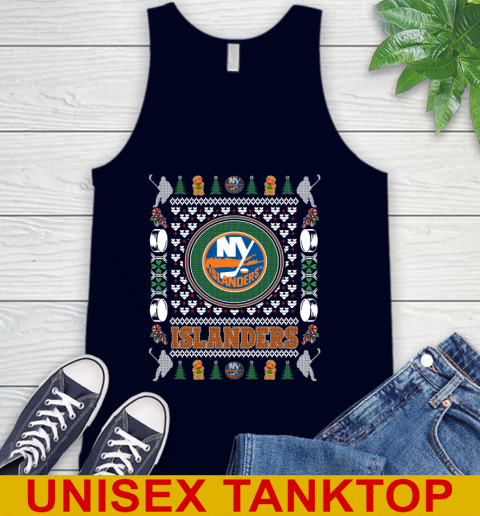 New York Islanders Merry Christmas NHL Hockey Loyal Fan Tank Top 2